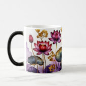 Decorative Lotus Blume Design #2 Verwandlungstasse (Links)