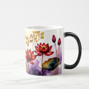 Decorative Lotus Blume Design #2 Verwandlungstasse