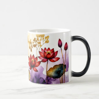Decorative Lotus Blume Design #2 Verwandlungstasse