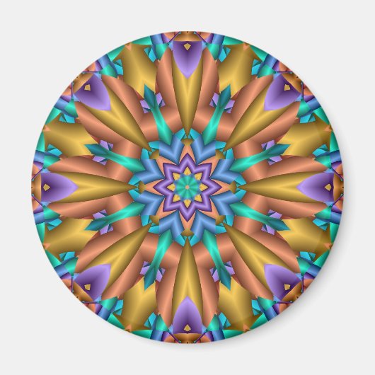 Decorative mandala Magnet Sunshine (Vorne)