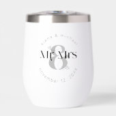 Decorative Modern Wedding Mr. & Mrs. ID887 (Vorderseite)