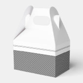 Decorative Moderne Hochzeit Danke ID887 Geschenkschachtel (Rückseite)