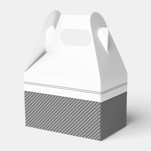 Decorative Moderne Hochzeit Danke ID887 Geschenkschachtel (Rückseite)