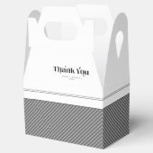 Decorative Moderne Hochzeit Danke ID887 Geschenkschachtel (Geöffnet)