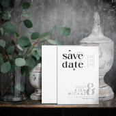 Decorative Moderne Wedding ID887 Save The Date