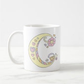 Decorative Monogram C Herz und Blume Tasse (Links)