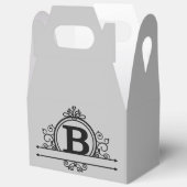Decorative Monogramm B Geschenkschachtel (Offen)