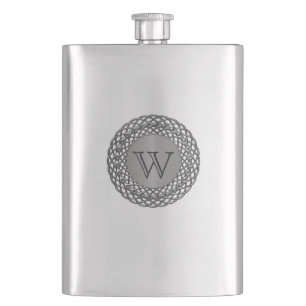 Decorative Monogramm-Flasche Flachmann
