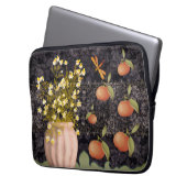 Decorative Moody Floral Laptopschutzhülle (Vorderseite Links)