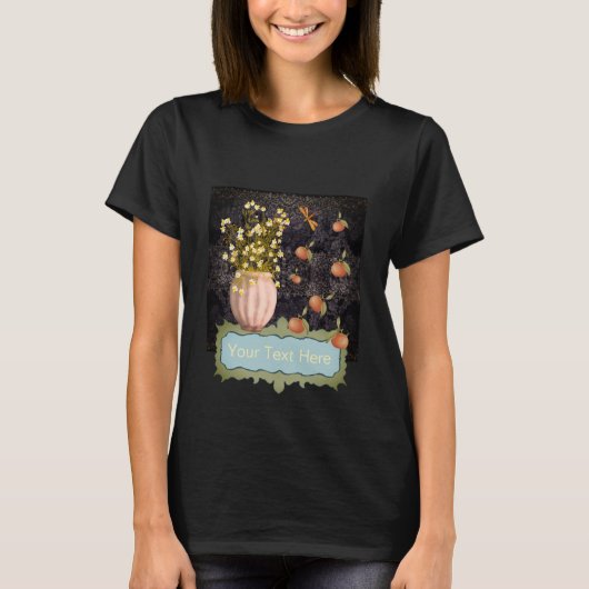 Decorative Moody Floral T-Shirt (Vorderseite)