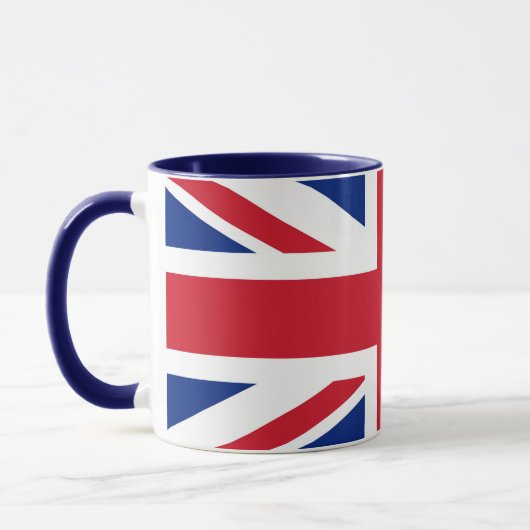 Decorative Mug with the Flag of England Tasse (Links)