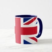 Decorative Mug with the Flag of England Tasse (VorderseiteRechts)