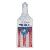 Decorative or Functional Puerto Rico Kitchen Schneidebrett (Vorderseite)