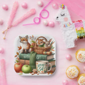 Decorative Paper Plate Autumn Theme Pappteller (Party)