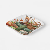 Decorative Paper Plate Autumn Theme Pappteller (Gewinkelt)