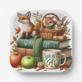 Decorative Paper Plate Autumn Theme Pappteller (Vorderseite)