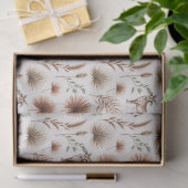Decorative pattern featuring brown deer seidenpapier (Geschenk)