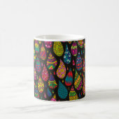 Decorative patterned drops seamless background. Br Kaffeetasse (Mittel)
