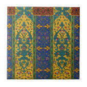 Decorative Persian Intricate Floral Pattern Fliese (Vorderseite)