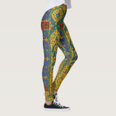 Decorative Persian Intricate Floral Pattern Leggings (Rechts)