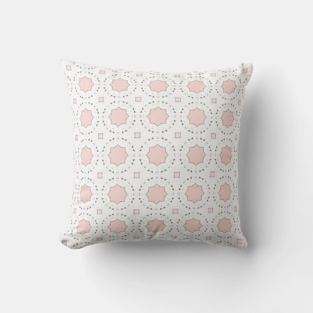 decorative pillow featuring a geometric pattern kissen (Vorderseite)