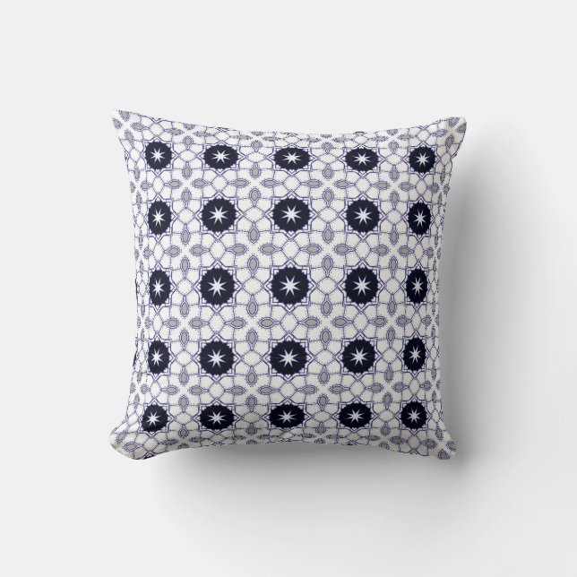 decorative pillow featuring a geometric pattern kissen (Vorderseite)