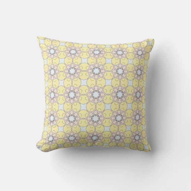 decorative pillow featuring a geometric pattern kissen (Vorderseite)