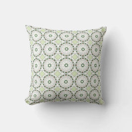 decorative pillow featuring a geometric pattern kissen