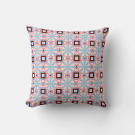 decorative pillow featuring a geometric pattern kissen