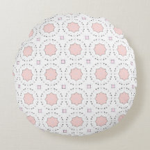 decorative pillow featuring a geometric pattern
