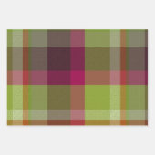  Decorative Plaid Geschenkpapier Set (Vorderseite 3)