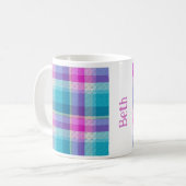  Decorative Plaid Kaffeetasse (Vorderseite Links)