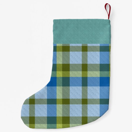  Decorative Plaid Kleiner Weihnachtsstrumpf (Rückseite)