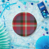  Decorative Plaid Pappteller (Party)