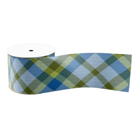  Decorative Plaid Ripsband (Spule)
