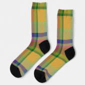  Decorative Plaid Socken (Linkes Detail)