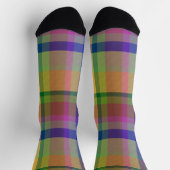  Decorative Plaid Socken (Oben)