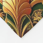 Decorative Red Green Fleece Blanket (Ecke)