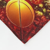 Decorative Red Green Fleece Blanket (Ecke)