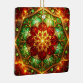 Decorative Red Green Holiday Ornament (Rechts)