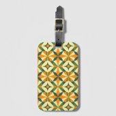 Decorative retro seamless pattern gepäckanhänger (Vorderseite Vertikal)