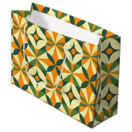 Decorative retro seamless pattern große geschenktüte