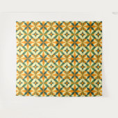 Decorative retro seamless pattern wandteppich (Vorderseite (Horizontal))