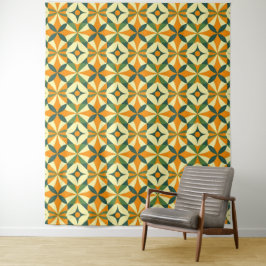 Decorative retro seamless pattern wandteppich