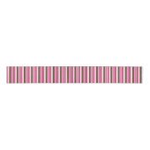 Decorative Ribbon Brown & Pink Stripe  Ripsband (Vorderseite)