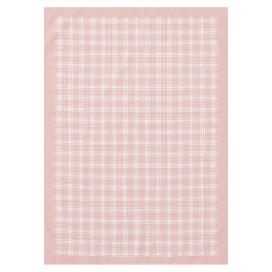 Decorative Rose Gold Kariert Tabletts Set Tischdecke (Vorderseite)