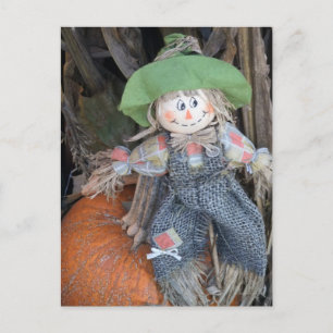 Decorative Scarecrow Postcard #1 Postkarte