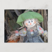 Decorative Scarecrow Postcard #2 Postkarte (Vorderseite)