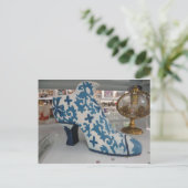 Decorative Schuhe Postkarte (Stehend Vorderseite)