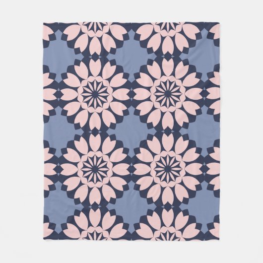 Decorative seamless pattern of different geometric fleecedecke (Vorderseite)